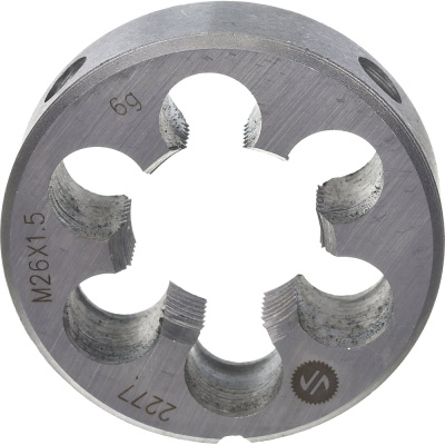 Плашка ИНСТУЛС М26.0x1.5x55x16 9ХС 6g 2650-2277 ГОСТ 9740-71