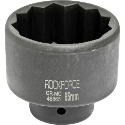 Головка ударная 65мм 12-гранная 1" от бренда ROCKFORCE