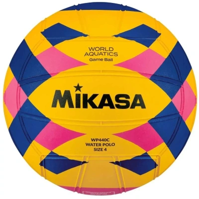 Мяч для водного поло MIKASA WP440C р.4, жен, FINA Approved, резина