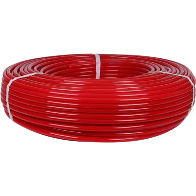 Труба из сшитого полиэтилена с кислородным слоем STOUT PEX-a 16х2,0 бухта 200 м, красная