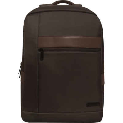 Рюкзак Torber VECTOR с отделением для ноутбука 15.6", коричневый, полиэстер 840D