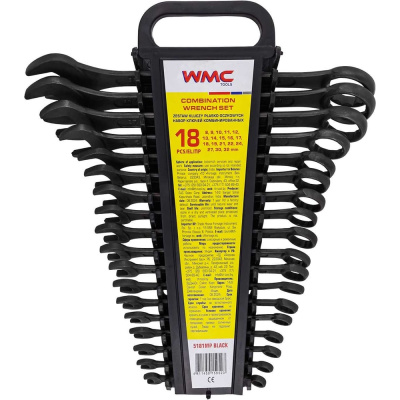 Набор комбинированных ключей WMC TOOLS 18 предметов