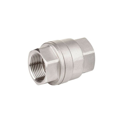 Обратный клапан TITAN LOCK муфтовый нержавеющий AISI304, ВР/ВР 1/4", TL1/4FCV