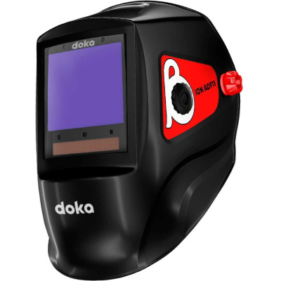 Защитный лицевой щиток сварщика Хамелеон 98*87 мм, DIN 3/4-8/9-13, 1/1/1/1, Beta iON doka ADF11