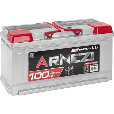 Аккумулятор Arnezi DIN SMF 100 А/ч обратный R+ 353x175x190 L5 EN 900 А