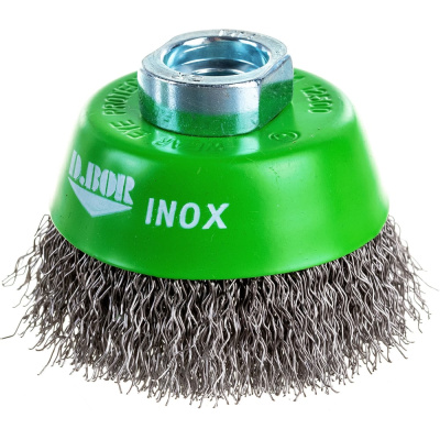 Щётка чашечная гофрированная INOX Standard (60 мм; М14) для УШМ D.BOR