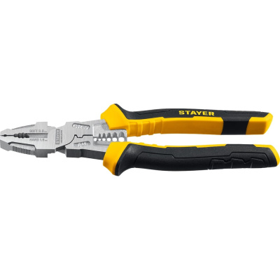 Плоскогубцы с эксцентриковым шарниром STAYER
