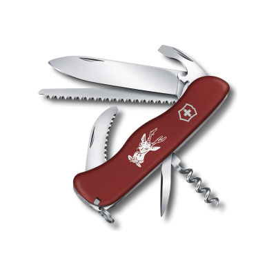 Нож VICTORINOX Hunter 111 мм, красный