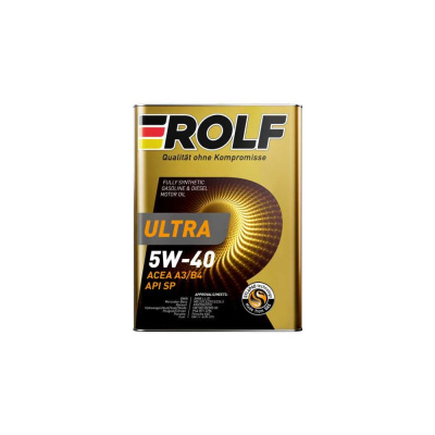 Моторное масло Rolf Ultra 5W-40 A3/B4 SP 4л (металл)