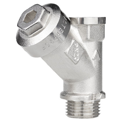 Фильтр грубой очистки для воды MPF 1/2", (косой фильтр) в/н