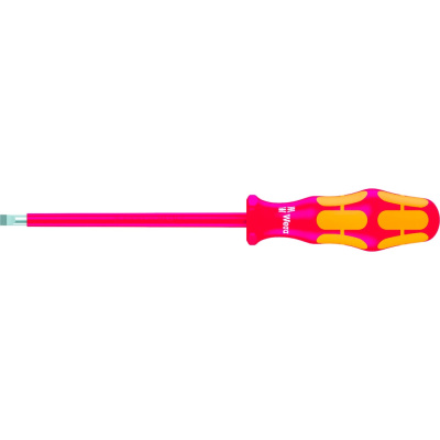 Отвёртка 1000 V 160I 0,4 х 2,5 х 80 мм Wera