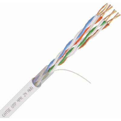 Кабель Netlink ОМЕДНЕННЫЙ NL-CCA UTP 4PR 24 AWG CAT5е 305м ВНУТРЕННИЙ