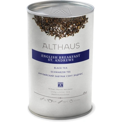 Чай черный листовой Althaus English Breakfast St. Andrews, 250г