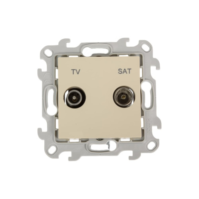 Розетка Simon TV-SAT одиночная, сл кость