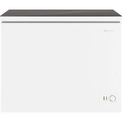 Морозильный ларь WILLMARK CF-310G компрессор TOSHIBA, до -24С, 305 л, 2 корзины, стеклянная крышка