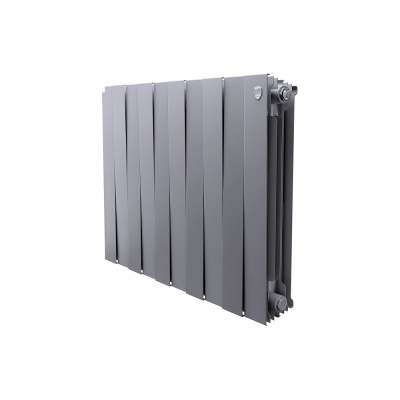 Радиатор биметаллический Royal Thermo PianoForte 500 Серебристый - 10 секц.
