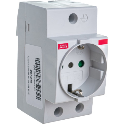 Щитовая розетка ABB 2Р+N 16A