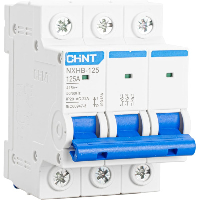 Выключатель нагрузки CHINT 3п 125А NXHB-125 (R)