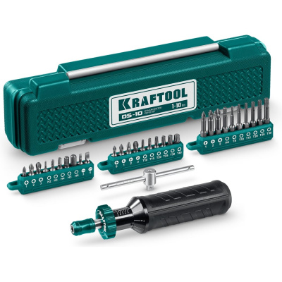 Динамометрическая отвертка KRAFTOOL 1-10 Нм