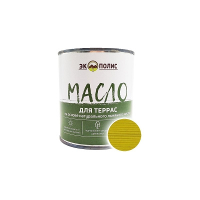 Масло для террас Экополис 0,75 л. подсолнух mdt-075-podsol