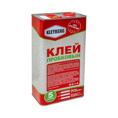 Клей Kleyberg пробковый, канистра мет. прям. лит, 5л (3,8кг)