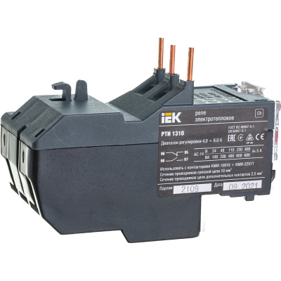 Тепловое реле IEK, РТИ, 1310, 4-6А, ИЭК