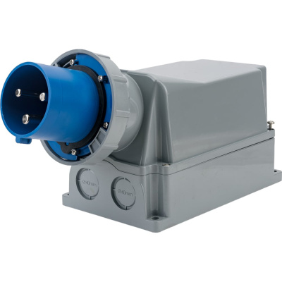 Вилка кабельная для монтажа на поверхность ABL 3Р 125А 230V, IP67