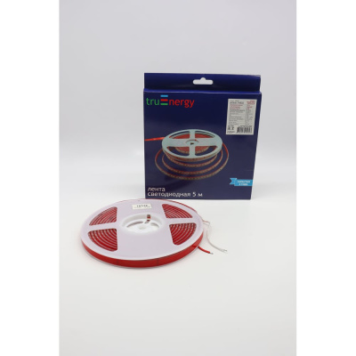 Лента светодиодная truEnergy 9W/m 6000K 24V SMD2835 120D IP68 700Lm 5м