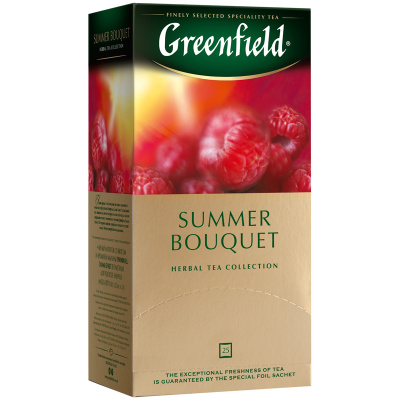 Чай Greenfield Summer Bouquet фруктовый фольгир.25пак/уп 0433-10