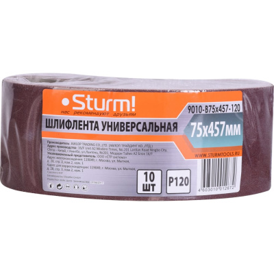 Шлифлента для шлифмашин Sturm 9010-B76x533-120