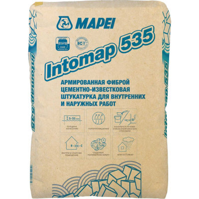 Штукатурка MAPEI INTOMAP 535 25 кг