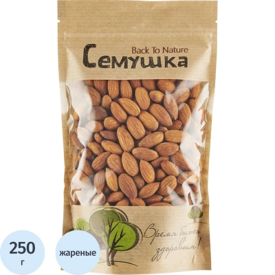 Миндаль Семушка жарен., 250г