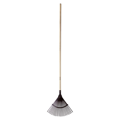 Веерные грабли для листьев Fiskars Classic черные