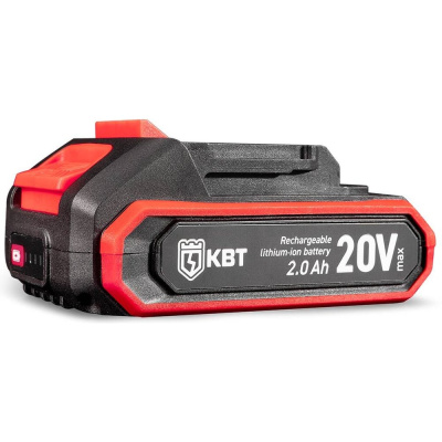 Аккумулятор КВТ 20В, 2.0Ач, Li-Ion B20-Li20A серия ПРОФИ