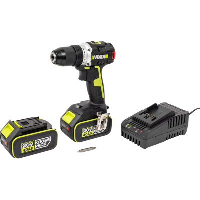 Аккумуляторная дрель-шуруповерт WORX Professional WU182X.2