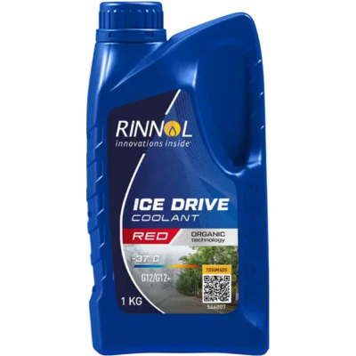 Жидкость охлаждающая RINNOL ICE DRIVE COOLANT RED 1 KG