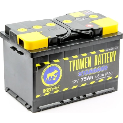 Аккумуляторная батарея TYUMEN BATTERY Тюмень standard 6ст -75.0 l