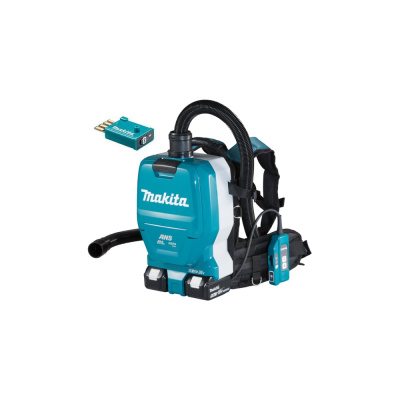Пылесос Makita DVC265ZXU пригодится для уборки мест с ограниченным доступом: самолетов, поездов, кинотеатров и т.д