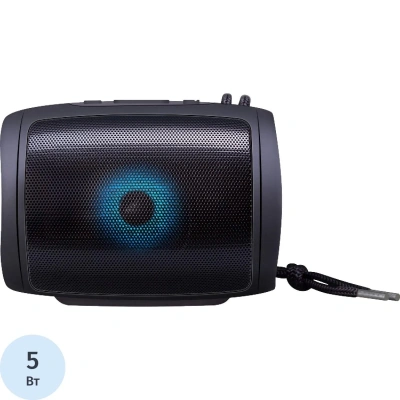 Колонка портативная DEFENDER Enjoy S200, 2.0, 5 Вт, Bluetooth, FM-тюнер, USB, microSD, 1200 мАч, 65200