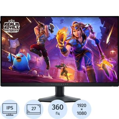 Монитор Dell 27 GAMING Alienware AW2724HF,FHD,IPS,360Гц,HDMI,DP,USB