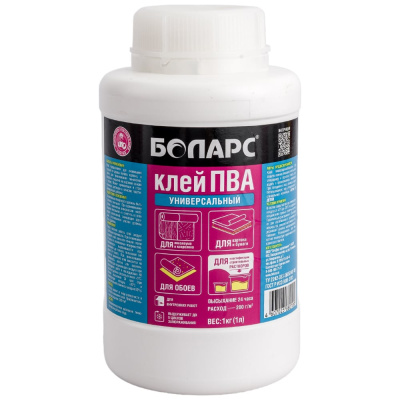 Универсальный клей ПВА БОЛАРС 1 кг