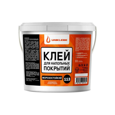 UNIKLEBE 113 - универсальный акриловый клей с морозостойкой добавкой для транспортировки при отрицательных температурах