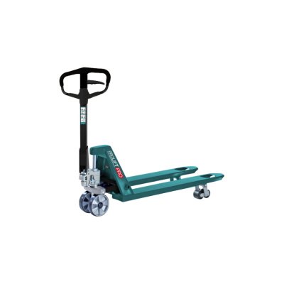 Гидравлическая тележка PROLIFT PRO грузоподъемность 3000 кг, колеса полиуретан, вилы 1150x550 мм