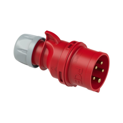 Кабельная вилка PCE 32А 400V 3P+N+E IP44