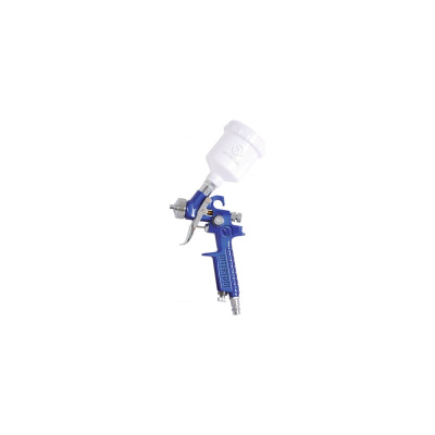 Пневматический краскопульт INTERTOOL MINI, форсунка 0.8 мм, бачок 125 мл
