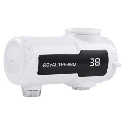 Водонагреватель проточный электрический ROYAL THERMO UniTap Mini, 3,3 кВт, 1,48 л/мин, насадка, НС-1588908