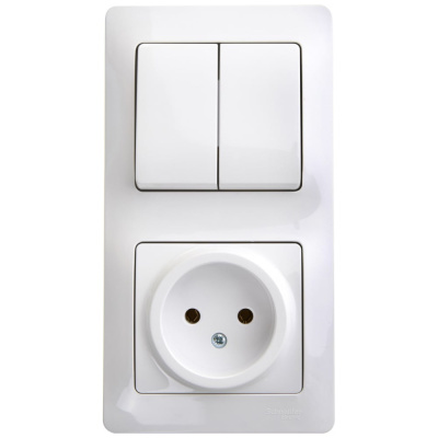 Комбинированный блок Systeme Electric GLOSSA GSL000172
