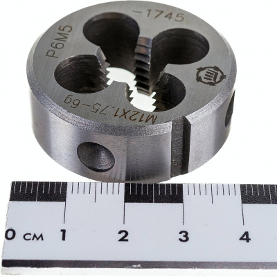 Плашка М 12 х1.75 Р6М5 6g ТМ Туламаш