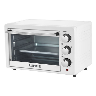 Шкаф духовой (мини-печь) LUMME LU-EO1716A, белый жемчуг