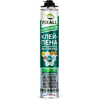 Клей-Пена FIXALL 60 Секунд 850мл 7720